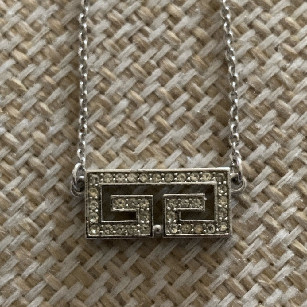 GIVENCHY Vintage GG Pendent Necklace